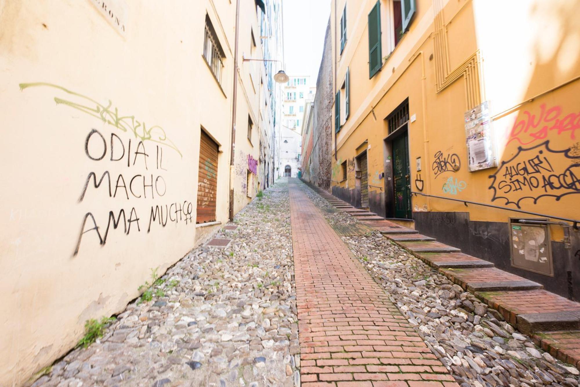 Bilocale Mascherona Genua Exteriör bild
